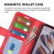 Чехол-книжка Deexe Wallet Style для Motorola Edge 50 Neo - Red (367124R). Фото 7 из 10