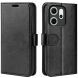 Чохол-книжка Deexe Wallet Style для OPPO Reno 14 FS 5G - Black (388312B). Фото 4 з 8