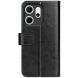 Чохол-книжка Deexe Wallet Style для OPPO Reno 14 FS 5G - Black (388312B). Фото 3 з 8