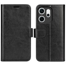 Чохол-книжка Deexe Wallet Style для OPPO Reno 14 F/FS - Black: фото 1 з 8