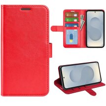 Чехол-книжка Deexe Wallet Style для Samsung Galaxy S25 Edge (S937) - Red: фото 1 из 9