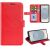 Чехол-книжка Deexe Wallet Style для Samsung Galaxy S25 Edge (S937) - Red: фото 1 из 9