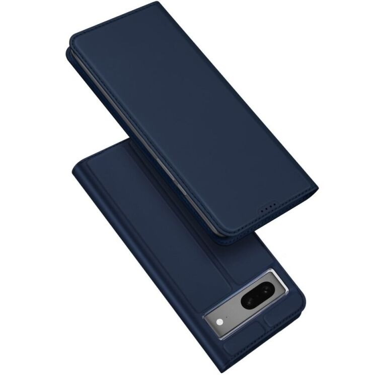 Чехол-книжка DUX DUCIS Skin Pro для Google Pixel 7 - Blue: фото 1 из 10