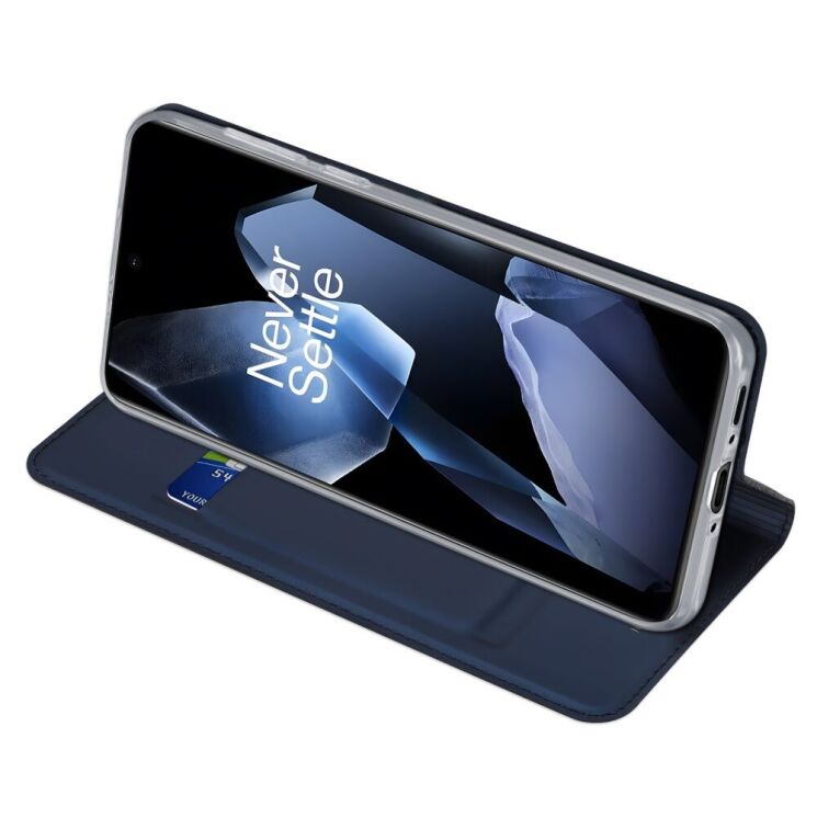 Чехол-книжка DUX DUCIS Skin Pro для OnePlus 13 - Blue: фото 3 из 11