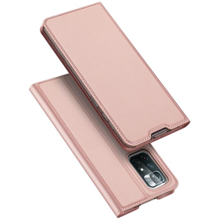Чехол-книжка DUX DUCIS Skin Pro для Xiaomi Poco M4 Pro 5G / Redmi Note 11 (Chinese version) - Pink: фото 1 из 17
