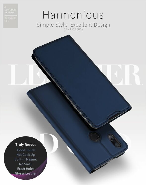 Чехол-книжка DUX DUCIS Skin Pro для Xiaomi Mi Play - Black: фото 6 из 19