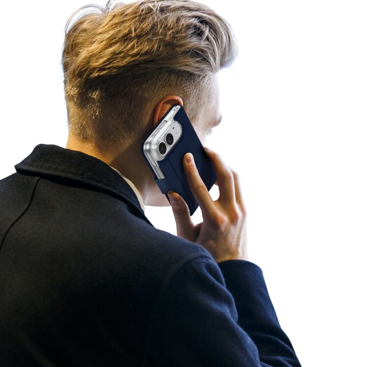 Чохол-книжка DUX DUCIS Skin Pro (FF) для iPhone Duo - Blue (435020L) Чохол-книжка DUX DUCIS Skin Pro (FF) для iPhone Duo - Blue: фото 9 з 11