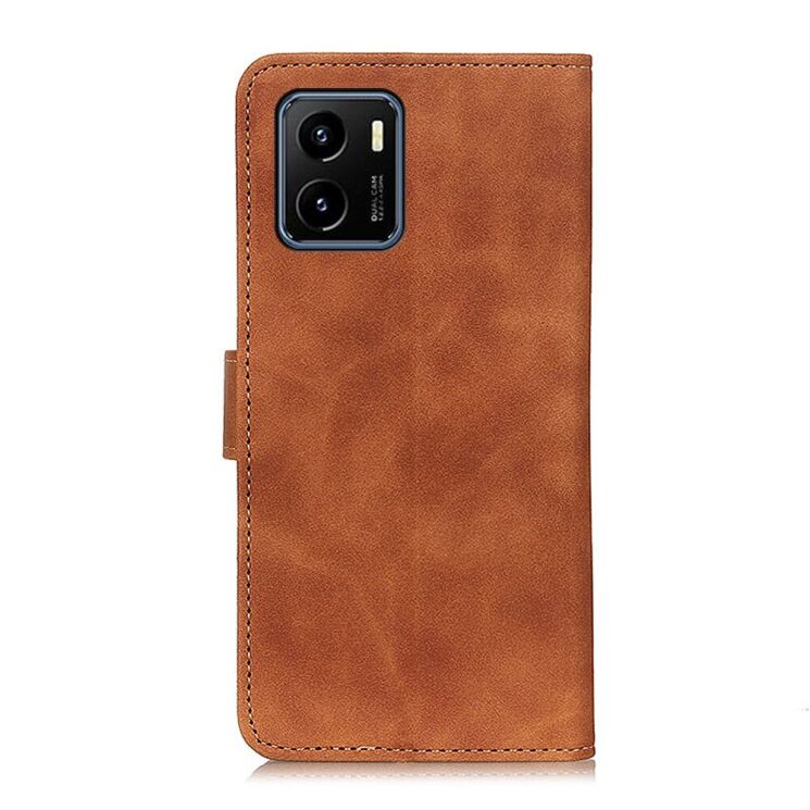 Чехол-книжка KHAZNEH Retro Wallet для VIVO Y15s - Brown: фото 4 из 10