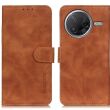 Чехол-книжка KHAZNEH Retro Wallet для Xiaomi Poco F7 Pro / Poco F7 Ultra - Brown (378717Z)