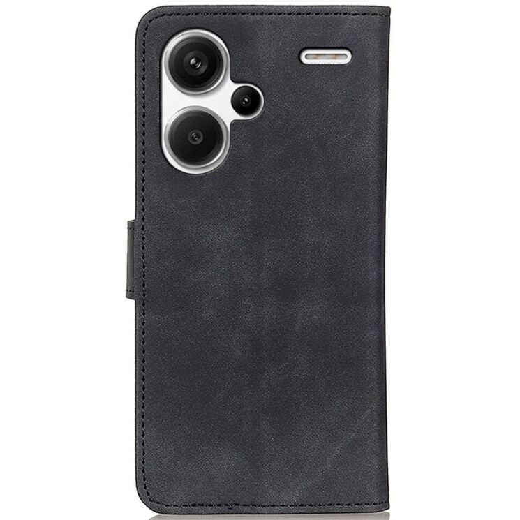 Чехол-книжка KHAZNEH Retro Wallet для Xiaomi Redmi Note 13 Pro+ - Black: фото 5 из 8