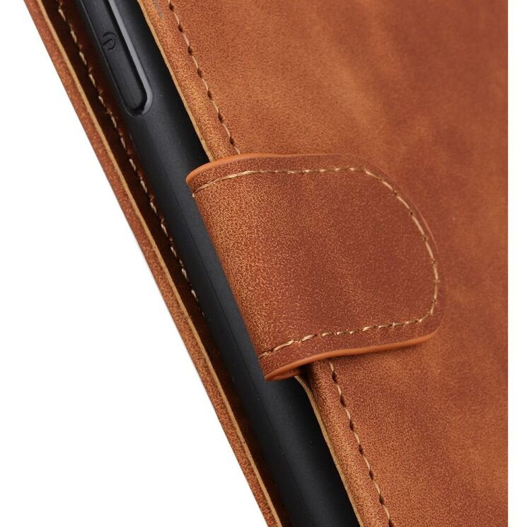 Чехол-книжка KHAZNEH Retro Wallet для Xiaomi Redmi Note 14 Pro 5G / Note 14 Pro Plus - Brown: фото 4 из 8