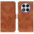 Чехол-книжка KHAZNEH Retro Wallet для Xiaomi Redmi Note 14 Pro 5G / Note 14 Pro Plus - Brown: фото 1 из 8