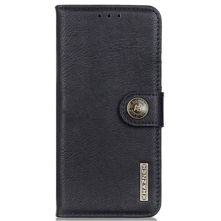 Чехол-книжка KHAZNEH Wallet Cover для Motorola Moto G75 - Black: фото 5 из 8