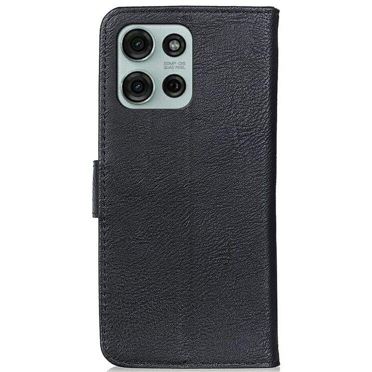 Чехол-книжка KHAZNEH Wallet Cover для Motorola Moto G75 - Black: фото 6 из 8
