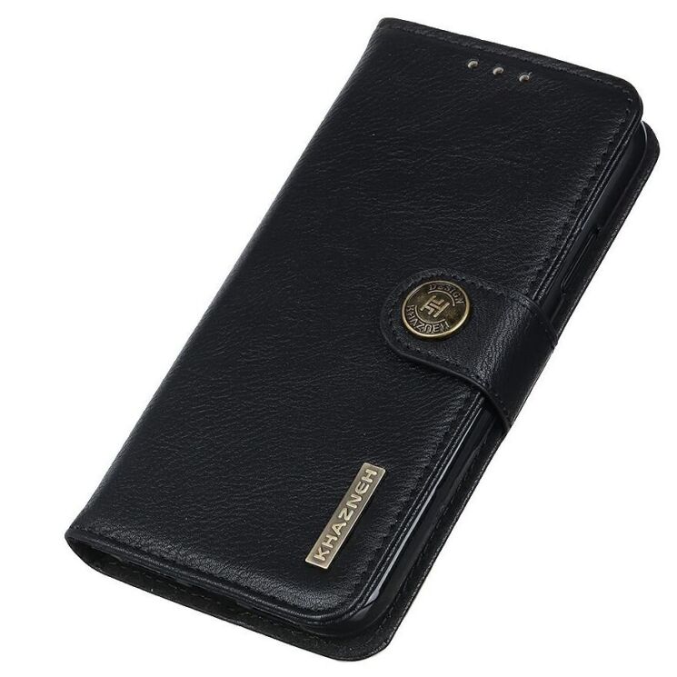 Чехол-книжка KHAZNEH Wallet Cover для Motorola Moto G75 - Black: фото 4 из 8