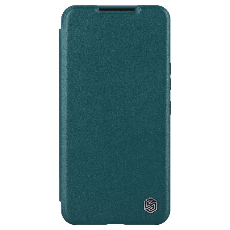 Чехол-книжка NILLKIN Qin Pro для Samsung Galaxy S22 (S901) - Green: фото 1 из 5