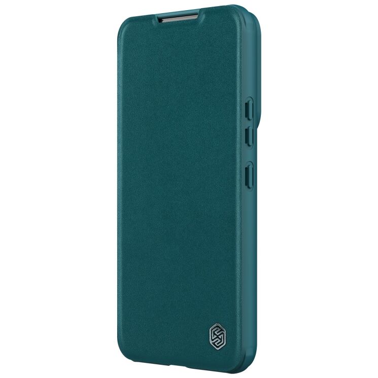 Чехол-книжка NILLKIN Qin Pro для Samsung Galaxy S22 (S901) - Green: фото 3 из 5