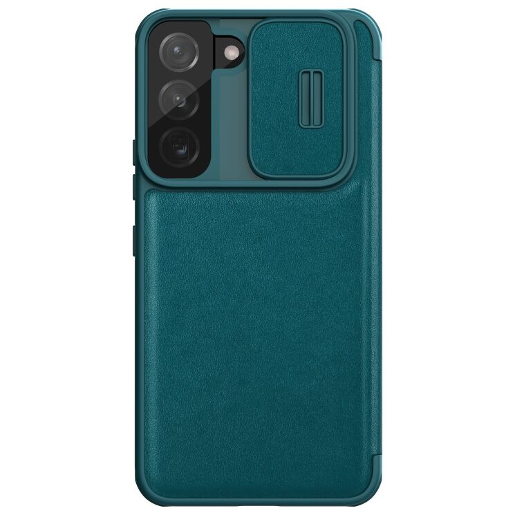 Чехол-книжка NILLKIN Qin Pro для Samsung Galaxy S22 (S901) - Green: фото 2 из 5