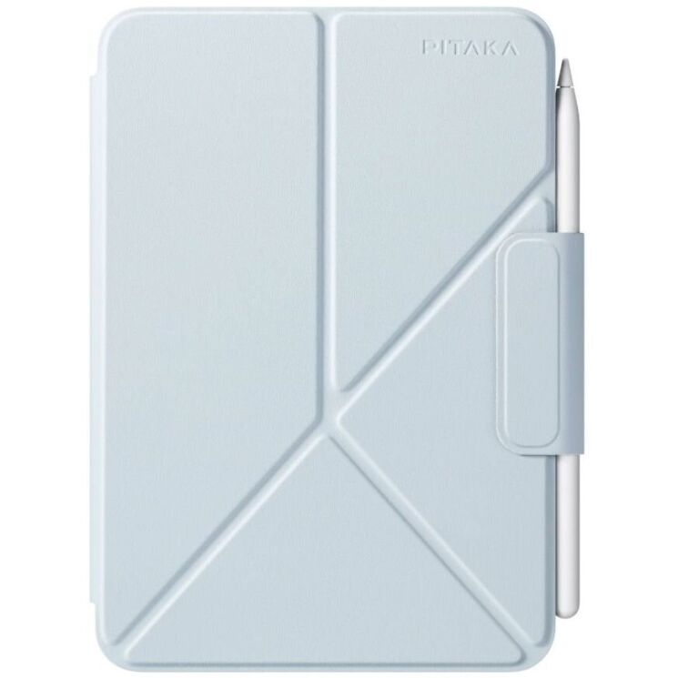 Чехол-книжка Pitaka MagEZ Folio 2 для Apple iPad mini 6 / 7 (2021/2024) FIM2403 - Light Blue: фото 1 из 12
