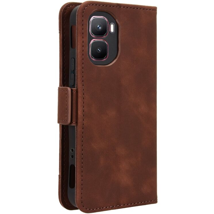 Чехол-книжка с карманами Deexe Wallet Stand для Infinix GT 50 Pro - Brown (422401Z) Чехол-книжка с карманами Deexe Wallet Stand для Infinix GT 50 Pro - Brown: фото 7 из 15