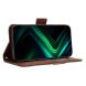 Чехол-книжка с карманами Deexe Wallet Stand для Infinix GT 50 Pro - Brown (422401Z). Фото 6 из 15
