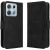 Чехол-книжка с карманами Deexe Wallet Stand для Motorola Edge 70 Max - Black: фото 1 из 16