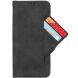 Чехол-книжка с карманами Deexe Wallet Stand для Motorola Edge 70 Max - Black (435505B). Фото 2 из 16