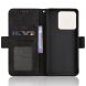 Чехол-книжка с карманами Deexe Wallet Stand для Motorola Edge 70 Max - Black (435505B). Фото 3 из 16