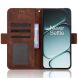 Чохол-книжка з кишеньками Deexe Wallet Stand для OnePlus 15R / Ace 6 / Ace 6T - Brown (408046Z). Фото 5 з 17