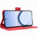 Чохол-книжка з кишеньками Deexe Wallet Stand для Realme 16 - Red (412308R). Фото 6 з 15
