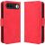 Чохол-книжка з кишеньками Deexe Wallet Stand для Realme 16 - Red: фото 1 з 15