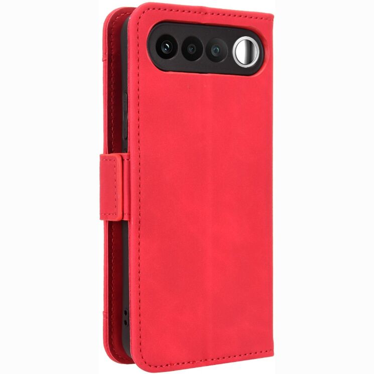 Чохол-книжка з кишеньками Deexe Wallet Stand для Realme 16 - Red: фото 7 з 15