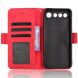 Чохол-книжка з кишеньками Deexe Wallet Stand для Realme 16 - Red (412308R). Фото 4 з 15