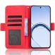 Чохол-книжка з кишеньками Deexe Wallet Stand для Realme 16 - Red (412308R). Фото 5 з 15
