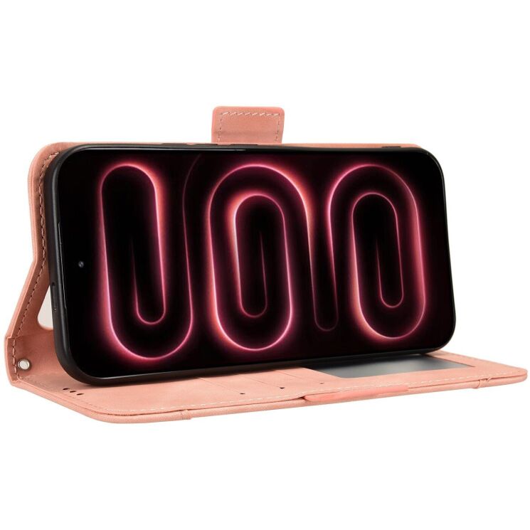 Чехол-книжка с карманами Deexe Wallet Stand для Xiaomi Poco F9 Pro - Pink: фото 6 из 17