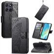 Чохол-книжка з малюнком UniCase Butterfly Pattern для Motorola Edge 70 Fusion - Black (409536B)