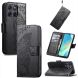 Чохол-книжка з малюнком UniCase Butterfly Pattern для Motorola Edge 70 Fusion - Black (409536B). Фото 1 з 8