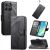 Чохол-книжка з малюнком UniCase Butterfly Pattern для Motorola Edge 70 Fusion - Black: фото 1 з 8