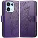Чехол-книжка с рисунком UniCase Butterfly Pattern для OPPO Reno 16 / 16 Pro - Dark Purple (413214DV). Фото 1 из 14