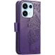 Чехол-книжка с рисунком UniCase Butterfly Pattern для OPPO Reno 16 / 16 Pro - Dark Purple (413214DV). Фото 5 из 14