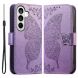 Чехол-книжка с рисунком UniCase Butterfly Pattern для Samsung Galaxy A37 (A376) - Light Purple (406041LV). Фото 1 из 10