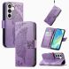 Чехол-книжка с рисунком UniCase Butterfly Pattern для Samsung Galaxy A37 (A376) - Light Purple (406041LV). Фото 5 из 10