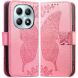 Чехол-книжка с рисунком UniCase Butterfly Pattern для Xiaomi Redmi Note 15 (4G/5G) / Poco M8 5G - Pink (404653P). Фото 1 из 8