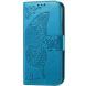 Чехол-книжка UniCase Butterfly Pattern для Motorola Edge 50 Pro - Blue (353640L). Фото 4 из 8