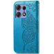 Чехол-книжка UniCase Butterfly Pattern для Motorola Edge 50 Pro - Blue (353640L). Фото 5 из 8