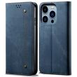 Чехол-книжка UniCase Jeans Wallet для Apple iPhone 14 Pro - Blue (301376L)