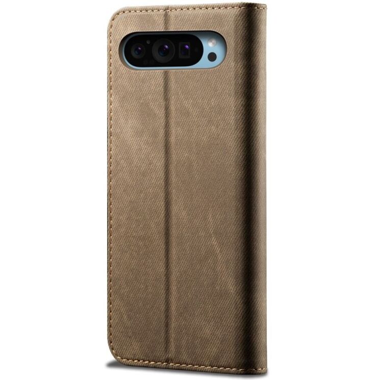 Чехол-книжка UniCase Jeans Wallet для Google Pixel 9 / 9 Pro - Khaki: фото 6 из 6