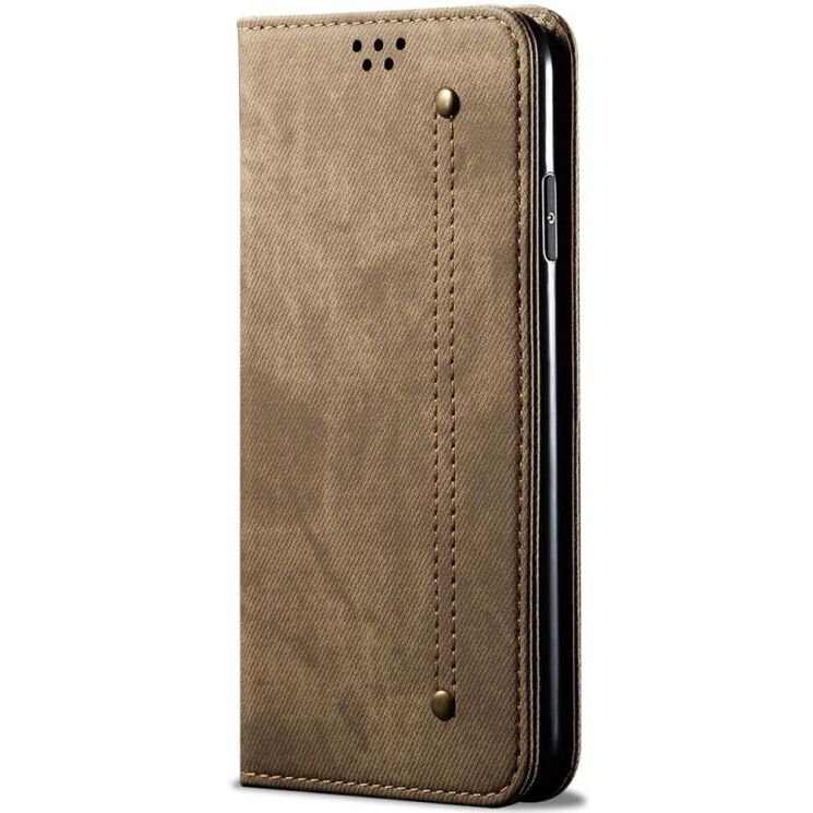 Чехол-книжка UniCase Jeans Wallet для Google Pixel 9 / 9 Pro - Khaki: фото 5 из 6