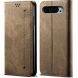 Чехол-книжка UniCase Jeans Wallet для Google Pixel 9 / 9 Pro - Khaki (360041K). Фото 1 из 6