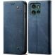 Чехол-книжка UniCase Jeans Wallet для Motorola Edge 50 Neo - Blue (367101L). Фото 1 из 6